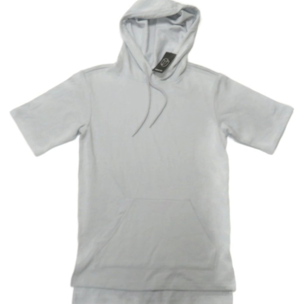 Original Use‎ Hoodie Mens XS Gray Short Sleeve New NWT Pullover Lightweight